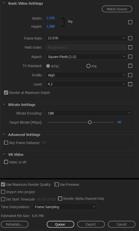premiere export settings|Best Export Settings For Premiere Pro [2022] (The Ultimate Guide).